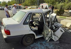 تصادف مرگبار در گلستان
