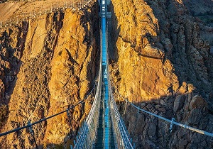 نخستین پل معلق شیشه‌ای ایران؛ سازه‌ای زیبا و رویایی در دل طبیعت اردبیل/ پروژه‌ای که در کمتر از ۲ سال به بهره‌برداری رسید