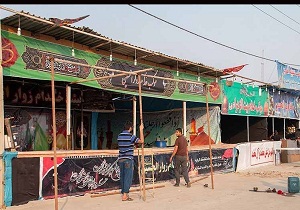 آغاز ساخت موکب العباس در جاده ترانزیتی ایواوغلی و بازرگان