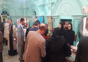 افتتاح نمایشگاه صنایع دستی ۲۴ بانوی هنرمند در مسجد تاریخی رنگونی ها