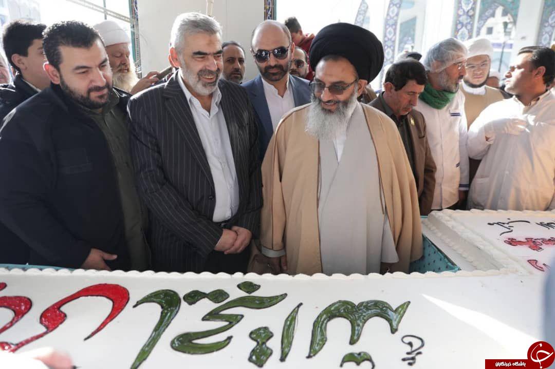 مراسم سالروز ولادت حضرت زینب (س) در حرم مطهر ایشان برگزار شد