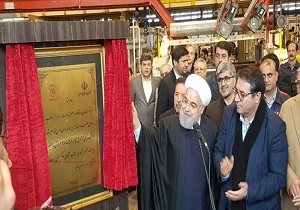 فاز دوم کارخانه آرتاویل تایر اردبیل با حضور رئیس جمهور افتتاح شد