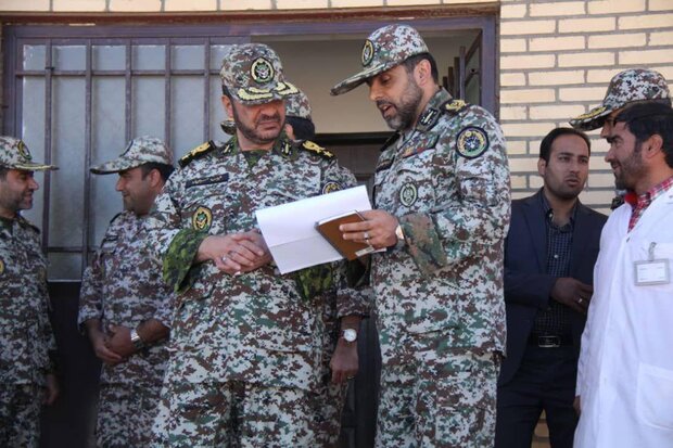 بازدید امیر صباحی&zwnj;فرد از گروه پدافند هوایی شهید ظرافتی