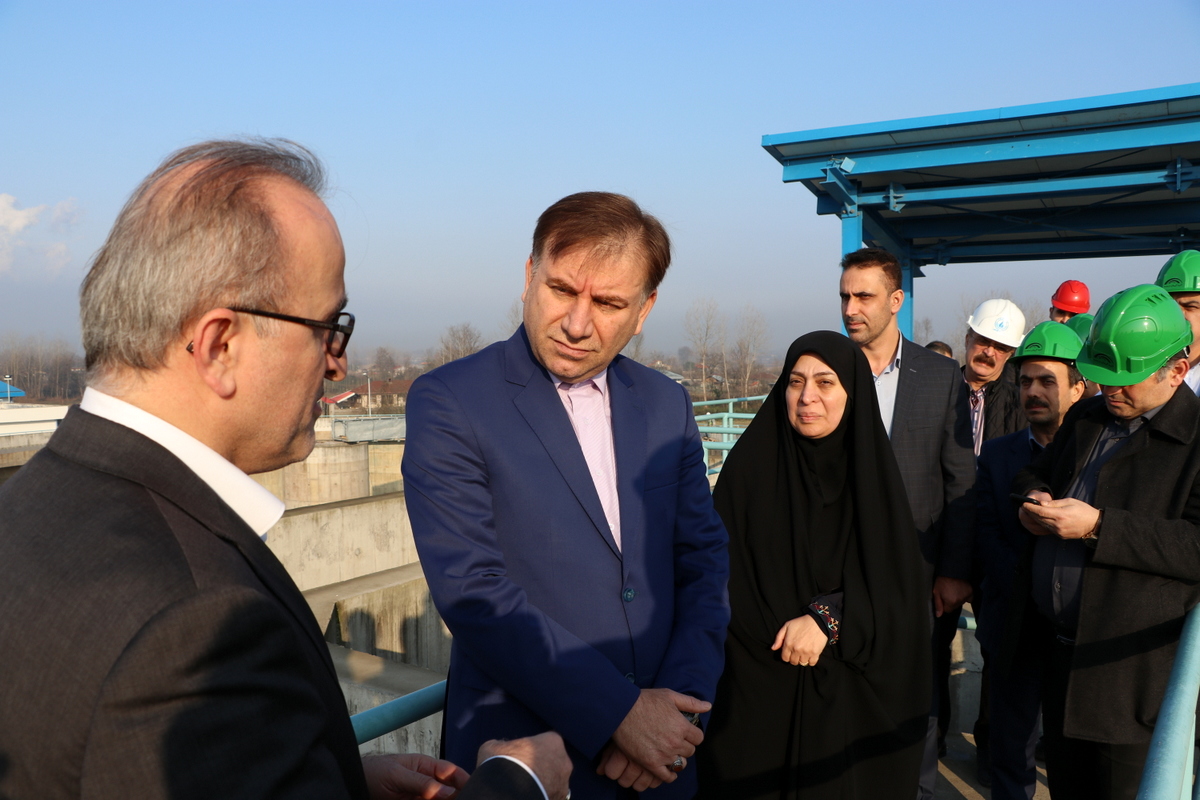 ارتقاء کیفیت و رفع افت فشار آب با تکمیل تصفیه خانه بزرگ گیلان
