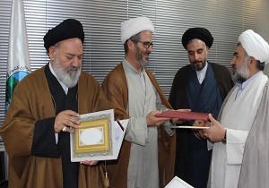 تکریم و معارفه مسئول حوزه نمایندگی ولی فقیه در اداره کل منابع طبیعی