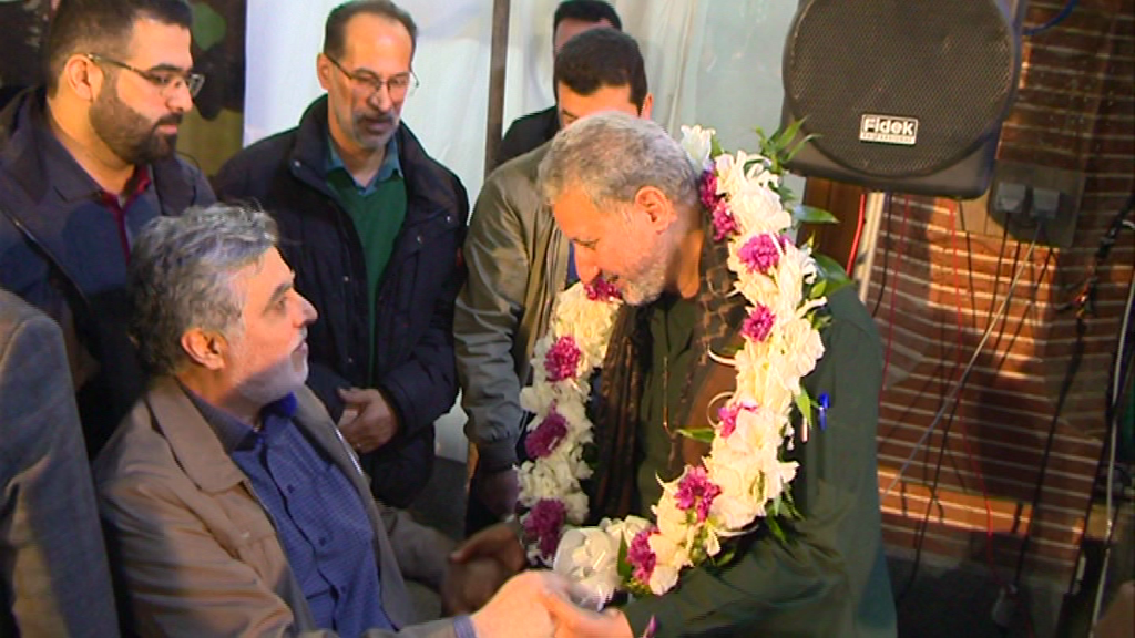 در مراسمی از سردار حق بین تجلیل شد