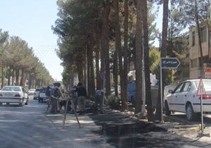 کمک به رفع مشکل ترافیک خیابان جمهوری بیرجند