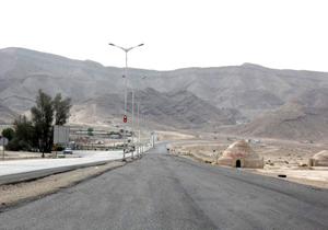 عملیات کلنگ زنی باند دوم محور لار به جهرم