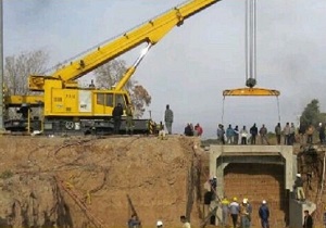 آغاز احداث دهانه دوم زیرگذر ایستگاه راه آهن یاتری
