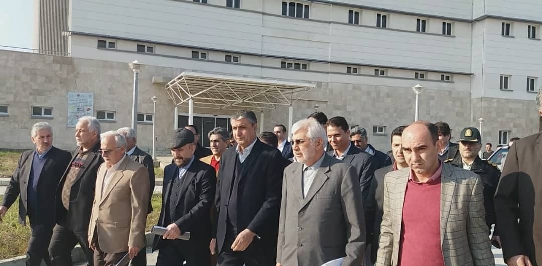 بازدید وزیر راه از بیمارستان در دست ساخت تالش