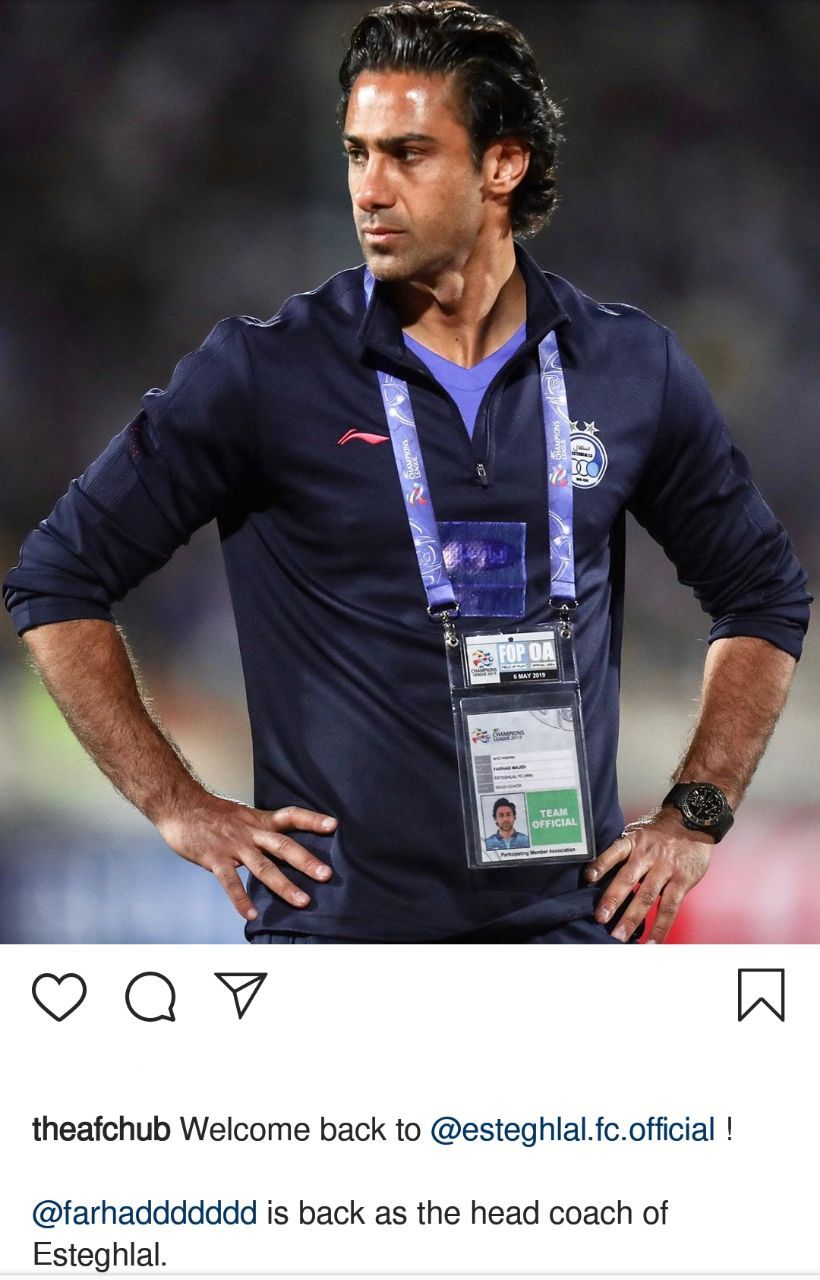 پست جدید AFC پس از سرمربیگری فرهاد مجیدی در استقلال