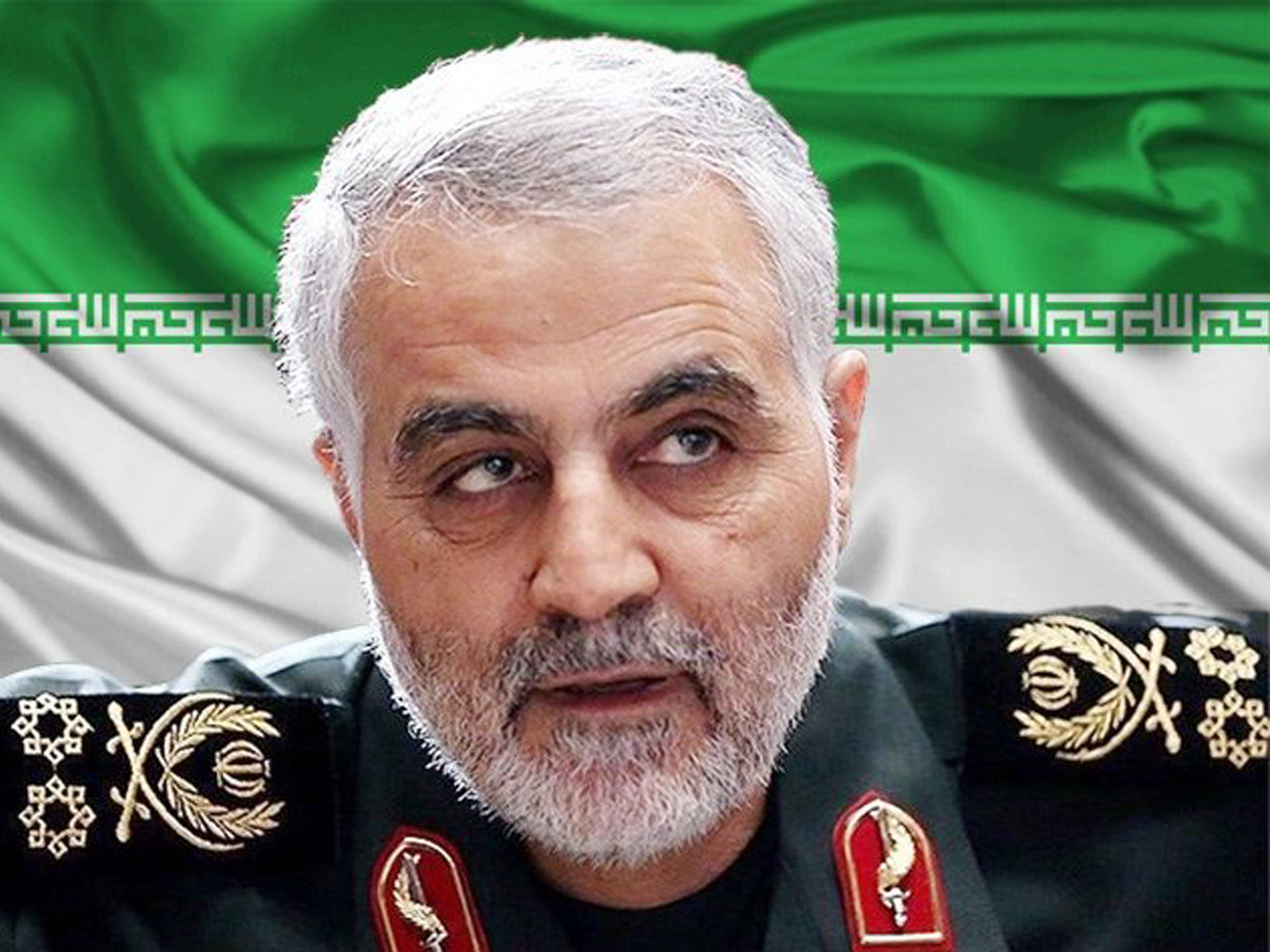 سپهبد حاج قاسم سلیمانی به فیض شهادت نائل شد