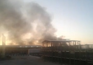 دود سیاه کارخانه در آسمان صفادشت + فیلم