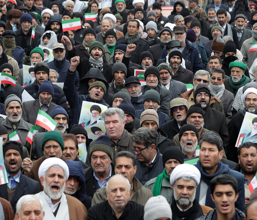 تظاهرات ضد آمریکایی بعد از اقامه نماز جمعه