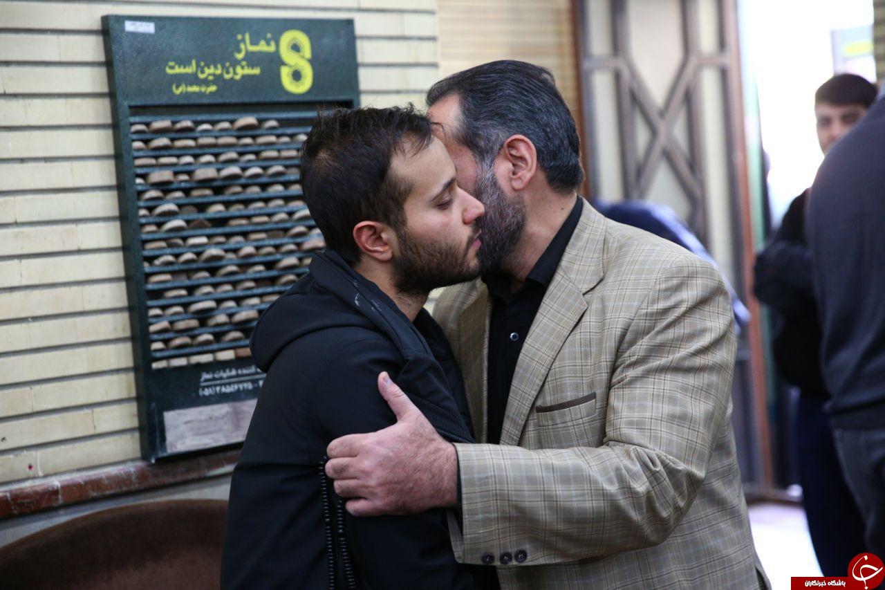 تصویری از فرزند سردار سلیمانی پس اعلام خبرشهادت پدرش