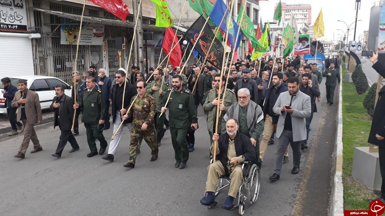 راهپیمایی مردم دیار علویان در محکومیت شهادت سردار سلیمانی + تصاویر