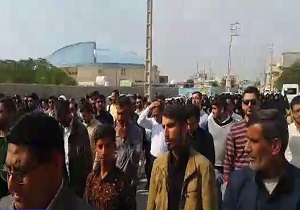 راهپیمایی مردم عسلویه به مناسبت شهادت حاج قاسم سلیمانی + فیلم
