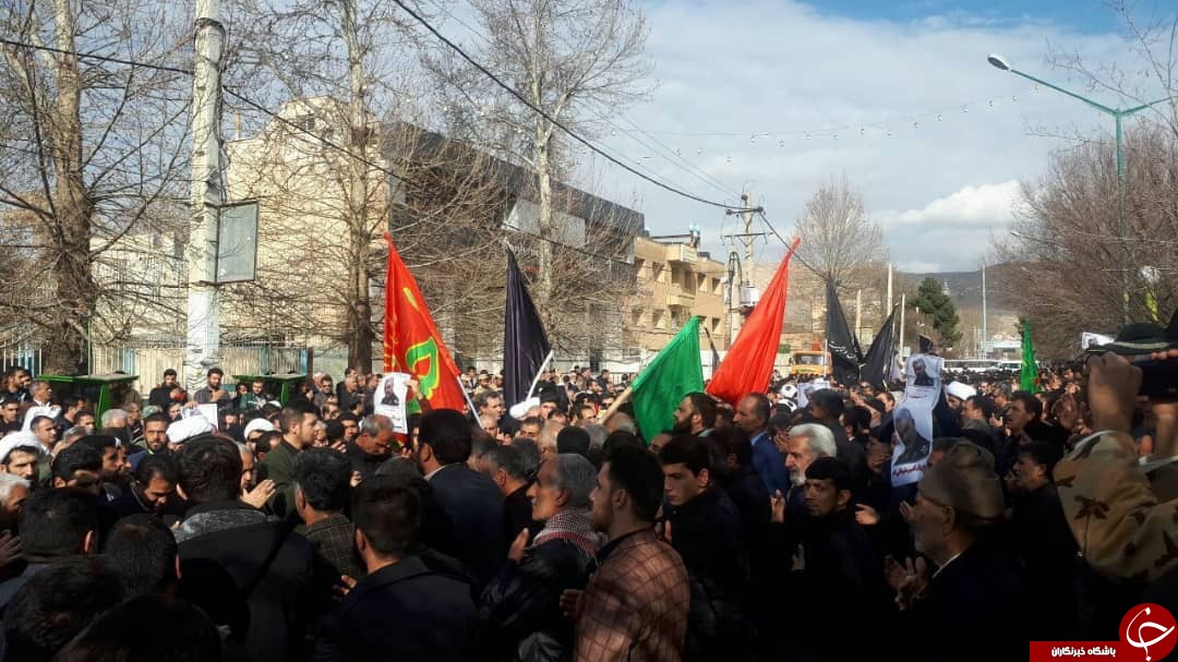 راهپیمایی گسترده  کرمانشاهیان در پی شهادت سردار حاج قاسم سلیمانی