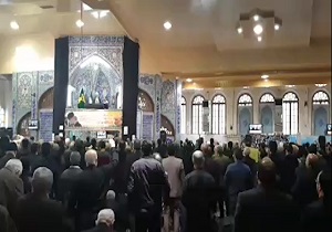 عزاداری و شعار انتقام انتقام نمازگزاران ساروی + فیلم
