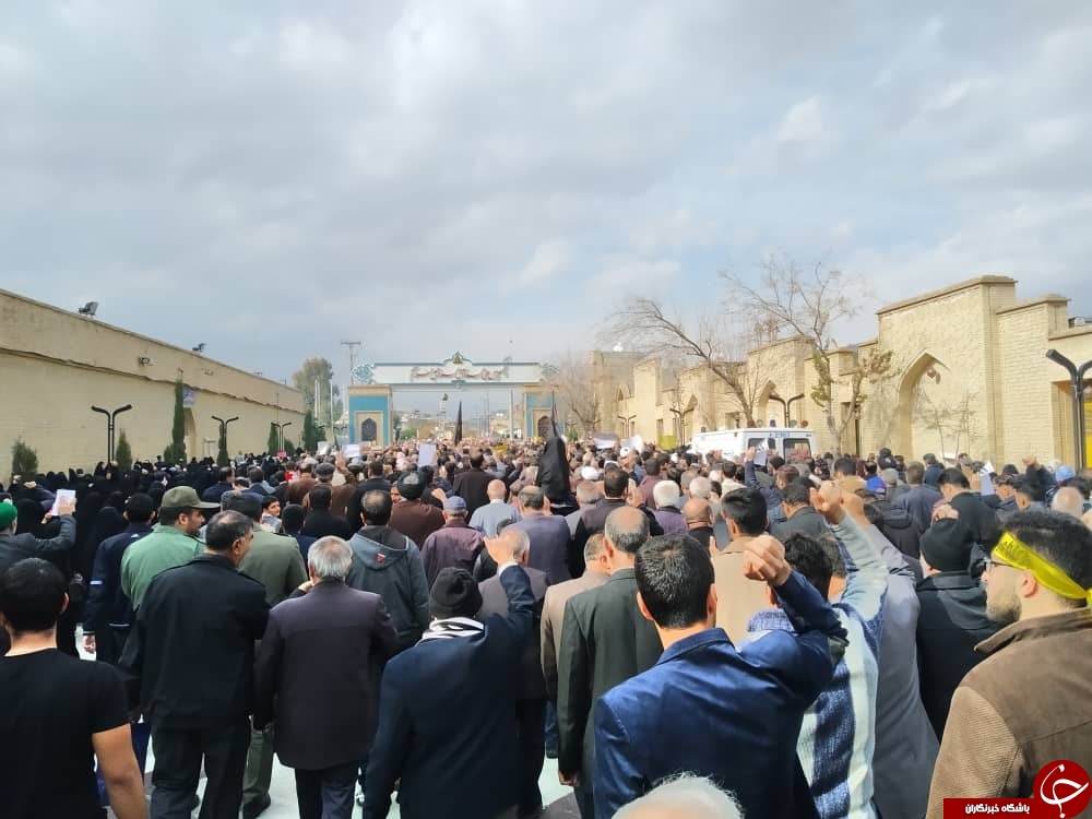 راهپیمایی گسترده مردم فارس در محکومیت جنایت آمریکا
