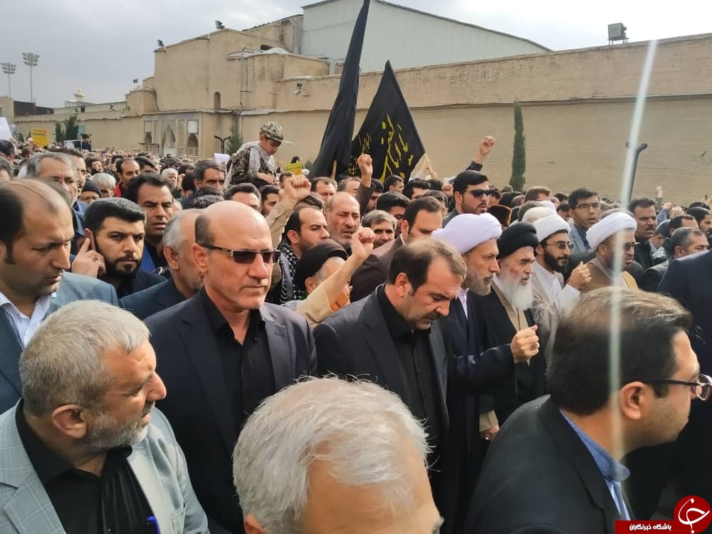 راهپیمایی گسترده مردم فارس در محکومیت جنایت آمریکا