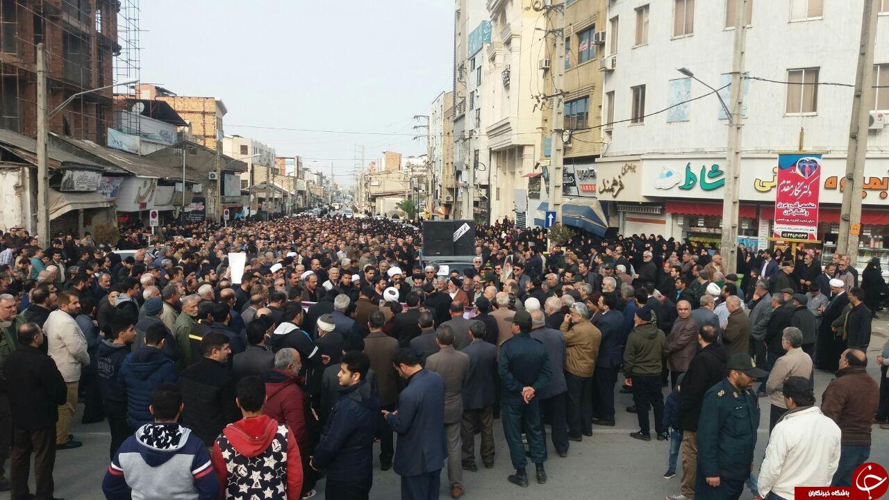 راهپیمایی مردم دیار علویان در محکومیت شهادت سردار سلیمانی + تصاویر