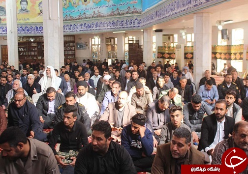راهپیمایی محکومیت شهادت سردار سلیمانی در سوسنگرد برگزار شد