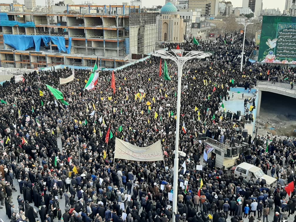 مردم سراسر کشور شهادت سردار سلیمانی را محکوم کردند