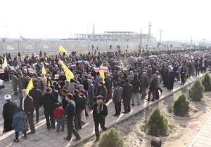 راهپیمایی باشکوه کاشانی‌ها در محکومیت ترور شهید سردار سلیمانی