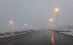 لغزندگی جاده&zwnj;های استان براثر بارش برف و باران
