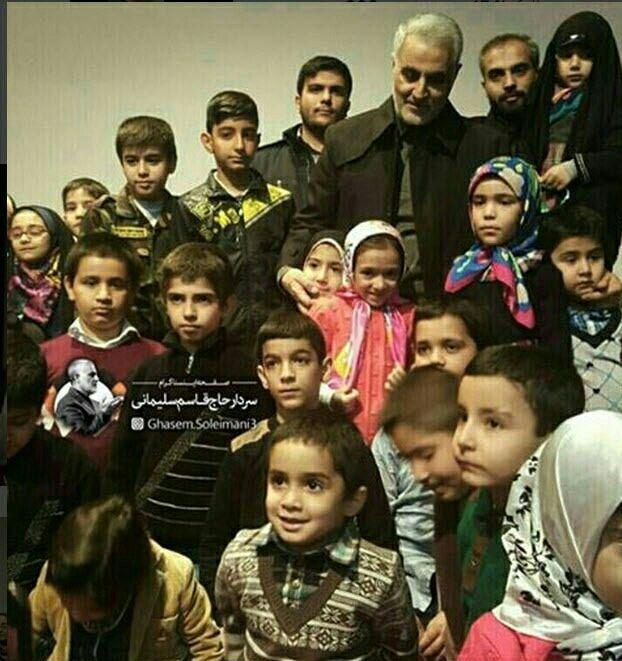 قول حاج قاسم به فرزند شهید مدافع حرم