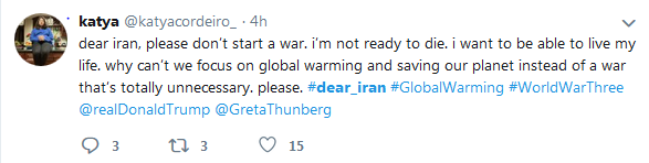 دلجویی مردم آمریکا از دولت ایران با  هشتگ DearIran#