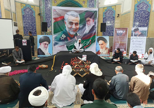 حضور علمای سنی در مراسم گرامیداشت سردار شهید سلیمانی