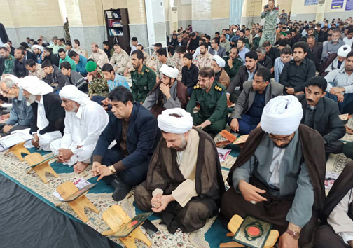 حضور علمای سنی در مراسم گرامیداشت سردار شهید سلیمانی