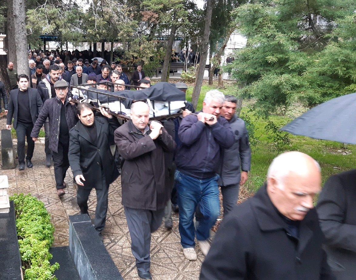 پیکر نقاش آستارایی تشییع شد