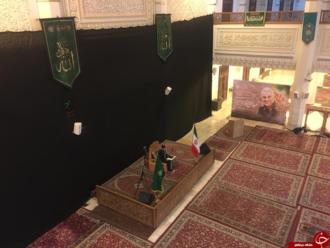 شاهچراغ در سوگ شهادت سردار قلب&zwnj;ها