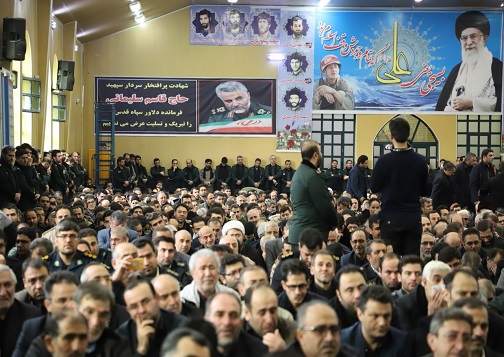 آئین بزرگداشت شهید سپهبد قاسم سلیمانی در اردبیل+تصاویر آئین بزرگداشت شهید سپهبد قاسم سلیمانی در اردبیل+تصاویر