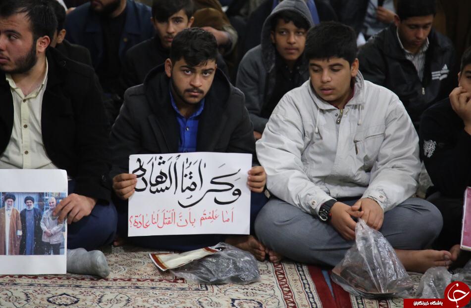 اجتماع طلاب در پی شهادت سردار سلیمانی اجتماع طلاب در پی شهادت سردار سلیمانی