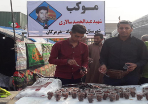 موکب شهید سالاری آماده خدمت رسانی به عاشقان شهید سردار سلیمانی