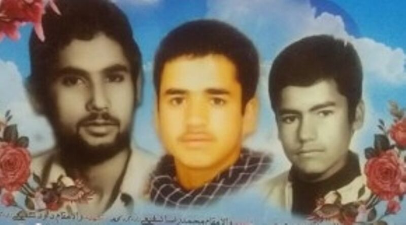 وداع با مادر سه شهید درالبرز
