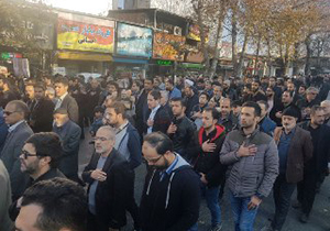 عزاداری دلبستگان سپهبد سلیمانی