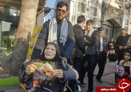 عزاداری دلبستگان سپهبد سلیمانی