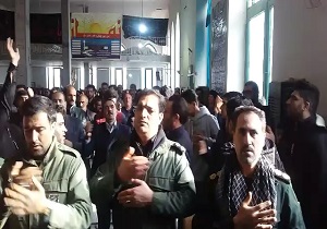 عزاداری مردم «برزول» در سوگ شهید بزرگوار حاج قاسم سلیمانی + فیلم