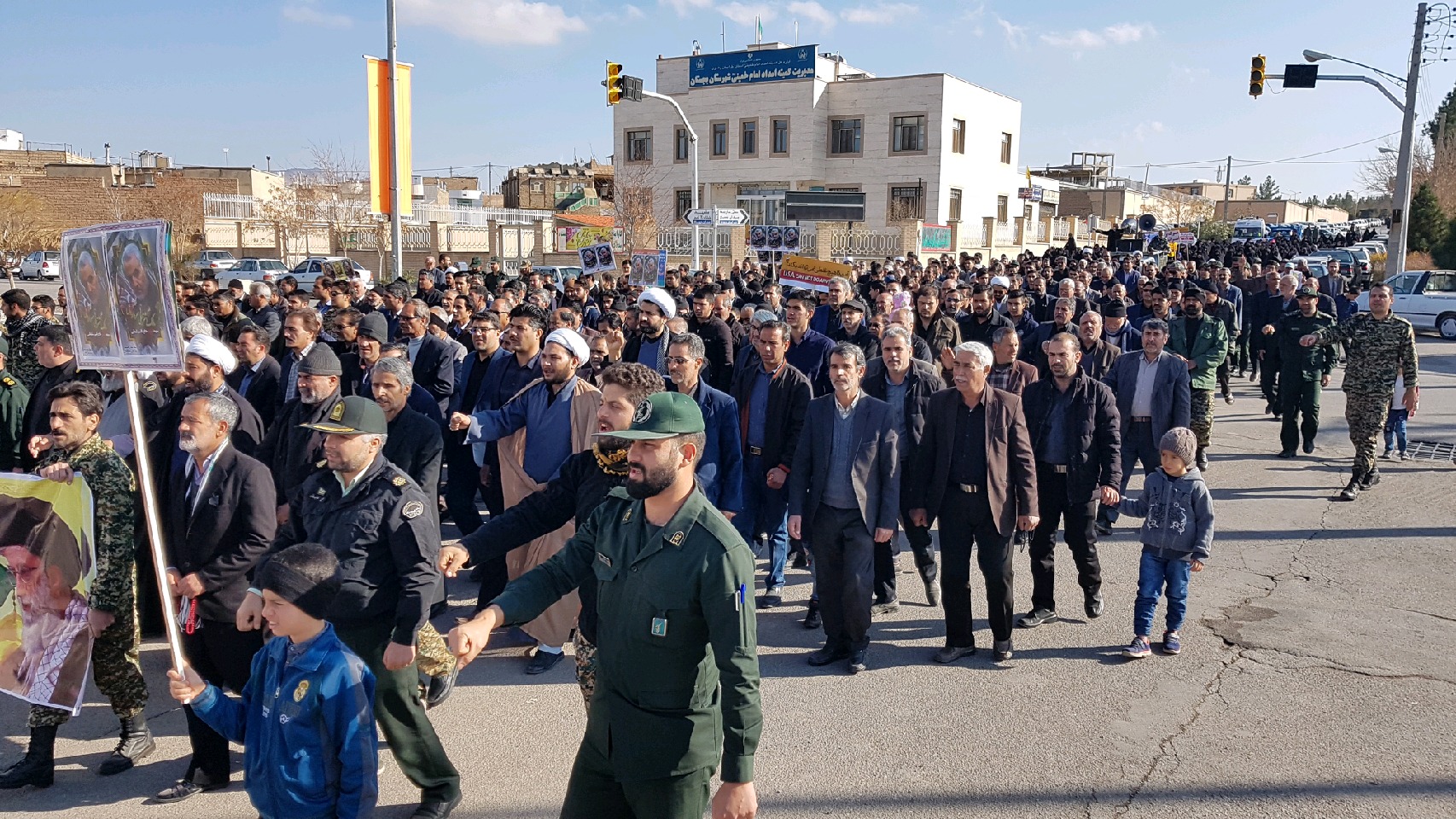برگزاری مراسم یادبود سپهبد شهید سردار سلیمانی در شهرستان های مشهد