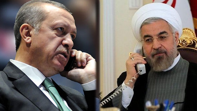 تماس تلفنی روحانی با اردوغان