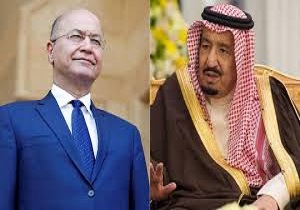 گفت‌وگوی تلفنی ملک سلمان و رئیس جمهور عراق