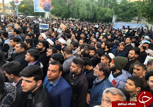 چشمان اشکبار اهوازی&zwnj;ها به راه سردار حاج قاسم