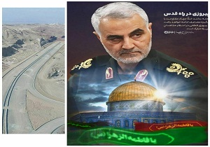 نامگذاری جاده کمربندی جدید خوی بنام سردار قاسم سلیمانی