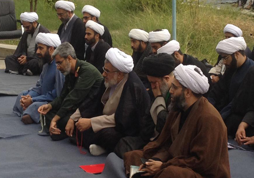 برگزاری مراسم گرامیداشت سردار شهید سلیمانی در حوزه علمیه بندرعباس