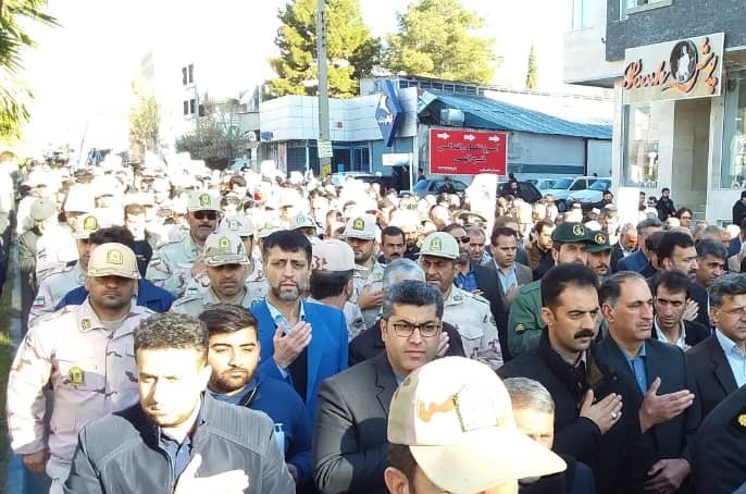 برگزاری عزاداری مردم ایلام در سوگ سردار دلها